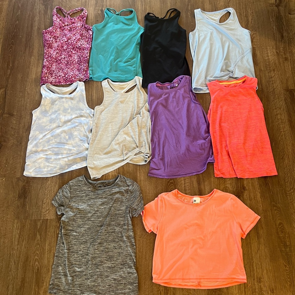 Lot of All in motion tanks